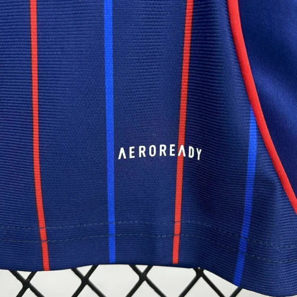 Camisa Olympique Lyonnais Away Versão Torcedor 2025/26 Azul Adidas - Imagem 3