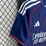 Camisa Olympique Lyonnais Away Versão Torcedor 2025/26 Azul Adidas - Imagem 2