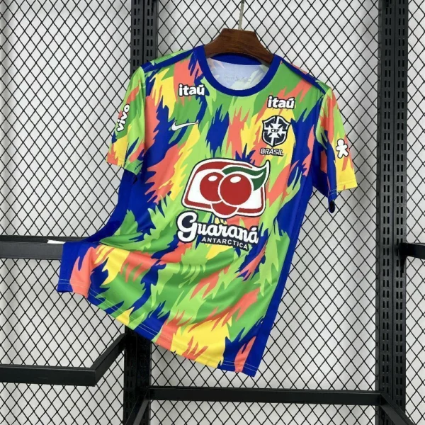 Camisa Brasil Seleção Brasileira Versão Torcedor Pré-Jogo 25/2026 Nike - Imagem 1