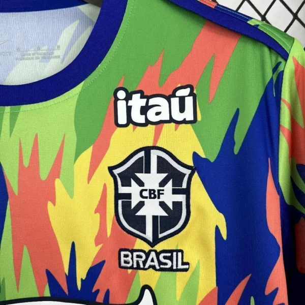 Camisa Brasil Seleção Brasileira Versão Torcedor Pré-Jogo 25/2026 Nike - Imagem 2
