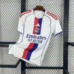 Camisa Olympique Lyonnais Home Versão Torcedor 2025/26 Branca Adidas