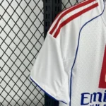 Camisa Olympique Lyonnais Home Versão Torcedor 2025/26 Branca Adidas - Imagem 2