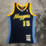 Camiseta Regata NBA Denver Nuggets 15 Carmelo Anthony Mitchell & Ness Azul 2006/07 - Imagem 16