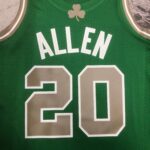 Camiseta Regata NBA Boston Celtics Ray 20 Allen Mitchell & Ness Verde 2007/08 - Imagem 12