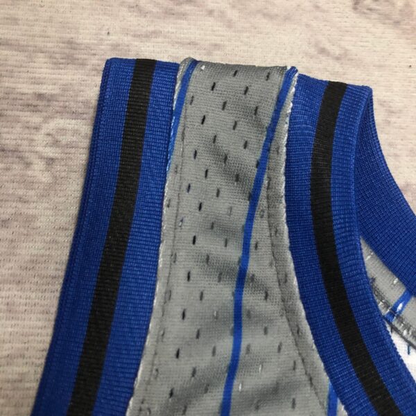 Camiseta Regata NBA Orlando Magic 1 Penny Hardaway Mitchell & Ness Cinza 1994/95 - Imagem 7
