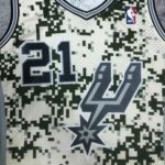 Camiseta Regata NBA San Antonio Spurs 21 Tim Duncan Mitchell & Ness 2013/14 - Imagem 2