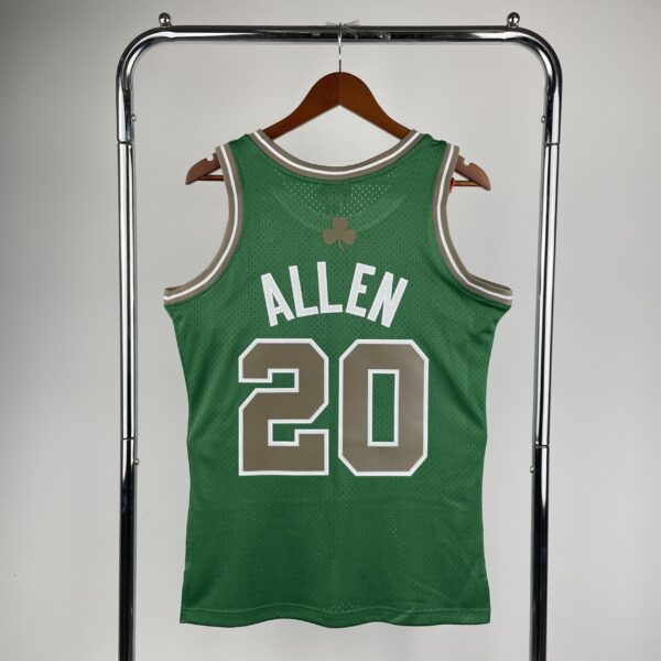 4882f7c8 Camiseta Regata NBA Boston Celtics Ray 20 Allen Mitchell & Ness Verde 2007/08 - Imagem 11