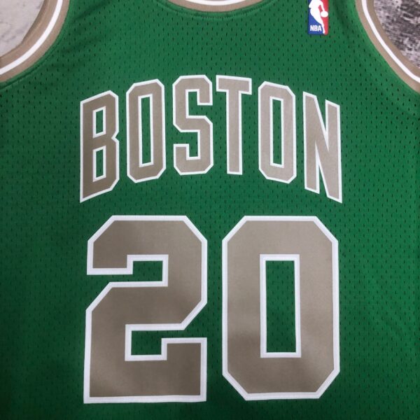 4b4c5344 Camiseta Regata NBA Boston Celtics Ray 20 Allen Mitchell & Ness Verde 2007/08 - Imagem 2
