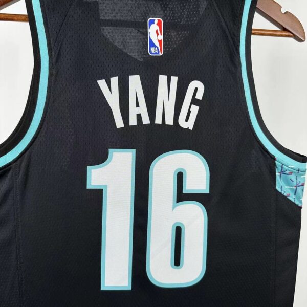 Camiseta Regata Basquete NBA Portland Trail Blazers City Edition 2025 Preta Nike - Imagem 7