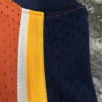 Camiseta Regata NBA Golden State Warriors 30 Stephen Curry Mitchell & Ness Vermelha 2009/10 - Imagem 8