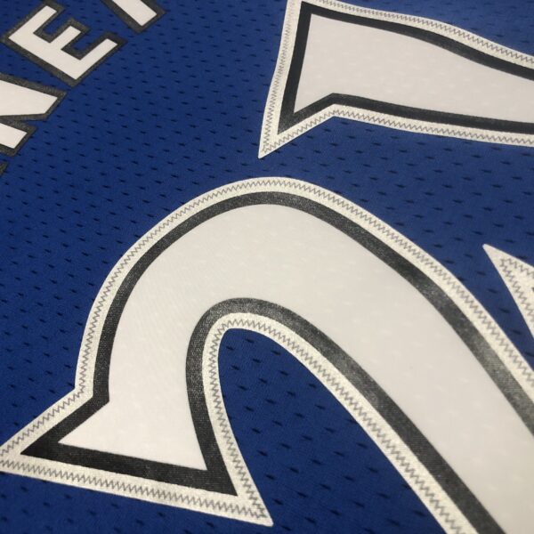 62c26af7 Camiseta Regata NBA Minnesota Timberwolves 21 Kevin Garnett Mitchell & Ness Azul 2003/04 - Imagem 13