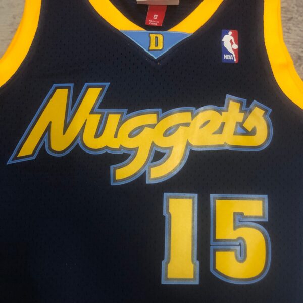 62cabc8d Camiseta Regata NBA Denver Nuggets 15 Carmelo Anthony Mitchell & Ness Azul 2006/07 - Imagem 2