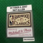 Camiseta Regata NBA Boston Celtics Ray 20 Allen Mitchell & Ness Verde 2007/08 - Imagem 9