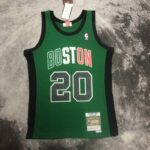 Camiseta Regata NBA Boston Celtics Ray 20 Allen Mitchell & Ness Verde 2007/08 - Imagem 16
