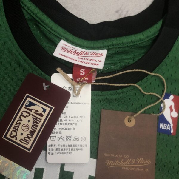 7d9704ff Camiseta Regata NBA Boston Celtics Ray 20 Allen Mitchell & Ness Verde 2007/08 - Imagem 7