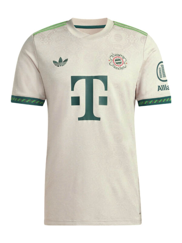 Camisa-Oktoberfest-Bayern-de-Munique-2025-adidas-kit-1 Camisa Bayern Munique Oktoberfest Versão Torcedor 25/2026 Adidas Off-White - Imagem 1