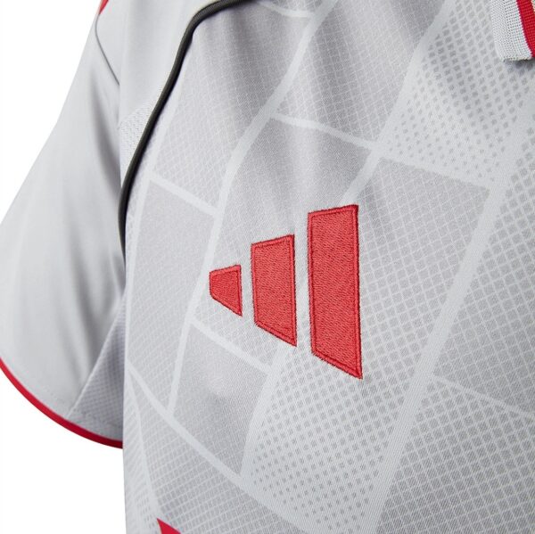 Terceira-camisa-do-Olympique-de-Lyon-2025-2026-e-revelada-pela-adidas-4 Camisa Olympique Lyonnais Third Versão Torcedor 2025/26 Branca Adidas - Imagem 5