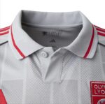 Camisa Olympique Lyonnais Third Versão Torcedor 2025/26 Branca Adidas - Imagem 2