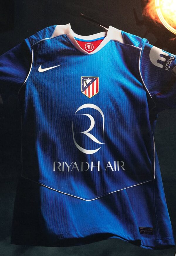 atletico2-min Camisa Atletico de Madrid Third Versão Jogador - Total 90 - 25/2026 Azul Nike - Imagem 4