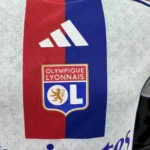 Camisa Olympique Lyonnais Home Versão Jogador 2025/26 Branca Adidas - Imagem 2