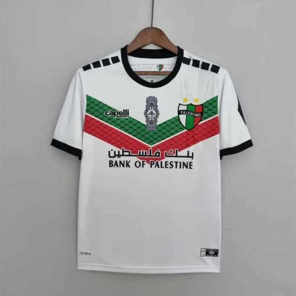 Camisa Palestino Home 2023/2024 Branca - Imagem 1