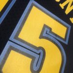 Camiseta Regata NBA Denver Nuggets 15 Carmelo Anthony Mitchell & Ness Azul 2006/07 - Imagem 13