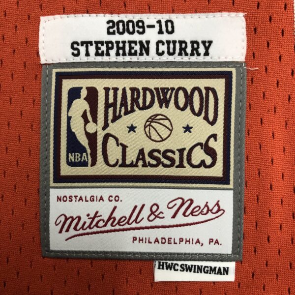 d217c49b Camiseta Regata NBA Golden State Warriors 30 Stephen Curry Mitchell & Ness Vermelha 2009/10 - Imagem 9
