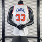 Camiseta Regata NBA New York Knicks 33 Patrick Ewing Mitchell & Ness Branca 1991/92 - Imagem 9