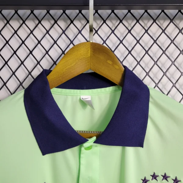Camisa Brasil Seleção Brasileira Versão Torcedor Polo Verde 23/2024 Nike - Imagem 6