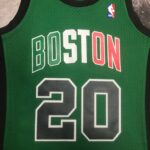 Camiseta Regata NBA Boston Celtics Ray 20 Allen Mitchell & Ness Verde 2007/08 - Imagem 2