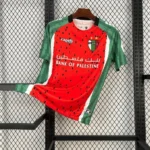 Camisa Palestino Third Versão Torcedor 2025/2026 Vermelha