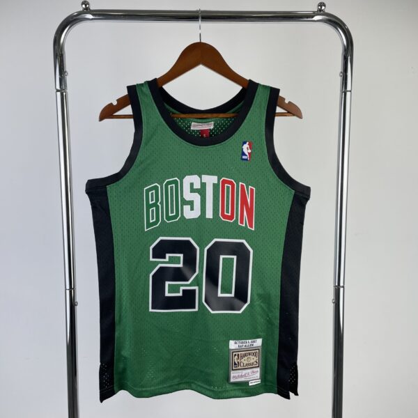f42162cf Camiseta Regata NBA Boston Celtics Ray 20 Allen Mitchell & Ness Verde 2007/08 - Imagem 1