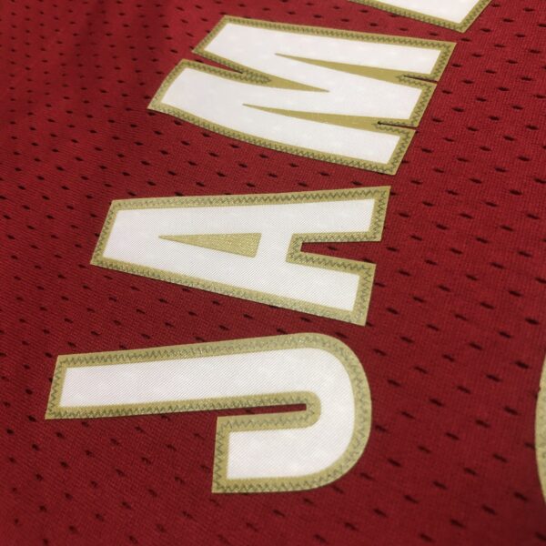 fa1ecea2 Camiseta Regata NBA Cleveland Cavaliers 23 Lebron James Mitchell & Ness Vermelha 2003/04 - Imagem 16
