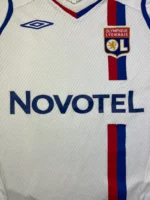 Camisa Retrô Olympique Lyonnais Home 2008/2009 Umbro Branca - Imagem 3