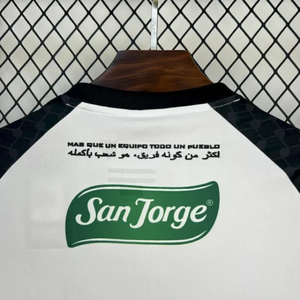 mrrginernygn Camisa Palestino Home Versão Torcedor 2025/2026 Branca - Imagem 4