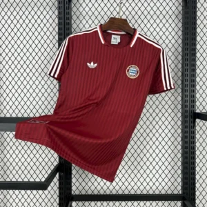 Camisa Bayern Munique Terrace Icons Unissex 2025 Velmelha Adidas