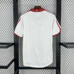 Camisa Retrô Clássica Seleção Espanha Away 1998 Branca Adidas - Imagem 4