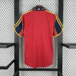 Camisa Retrô Clássica Seleção Espanha Home 1998 Vermelha Adidas - Imagem 4
