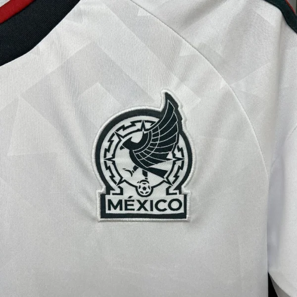 Camisa Seleção México Home Versão Torcedor Copa Do Mundo 2026 Branco Adidas - Imagem 7