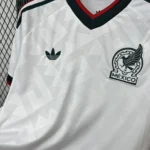 Camisa Seleção México Home Versão Torcedor Copa Do Mundo 2026 Branco Adidas - Imagem 2