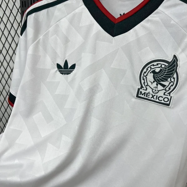 Camisa Seleção México Home Versão Torcedor Copa Do Mundo 2026 Branco Adidas - Imagem 2