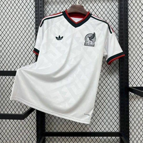 Camisa Seleção México Home Versão Torcedor Copa Do Mundo 2026 Branco Adidas - Imagem 1