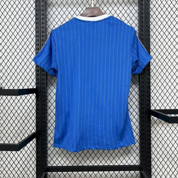 Camisa Real Madrid Terrace Icons Unissex 2025 Azul Adidas - Imagem 12