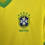 Camisa Brasil Seleção Brasileira Concept Home Versão Torcedor Masculina Amarela 25/2026 Jordan - Imagem 4