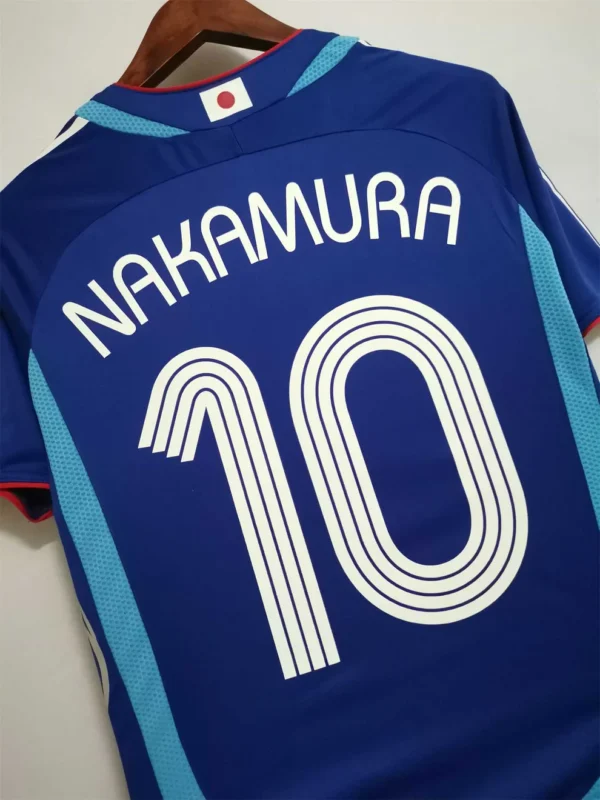 Camisa Retrô Clássica Seleção Japão Home 2006 Azul Adidas - Imagem 5