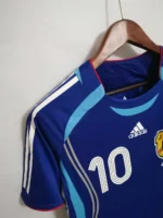Camisa Retrô Clássica Seleção Japão Home 2006 Azul Adidas - Imagem 2