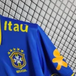 Camisa Brasil Seleção Brasileira Versão Torcedor Viagem 2017/2018 Azul Nike - Imagem 7