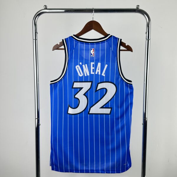 Camiseta Regata Basquete NBA Orlando Magic Shaquille O'Neal 32 Icon Edition 2025/26 Nike - Imagem 7