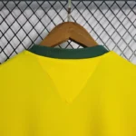 Camisa Retrô Clássica Seleção Brasileira Home - Brasil Amarelo – 1970 - Imagem 6