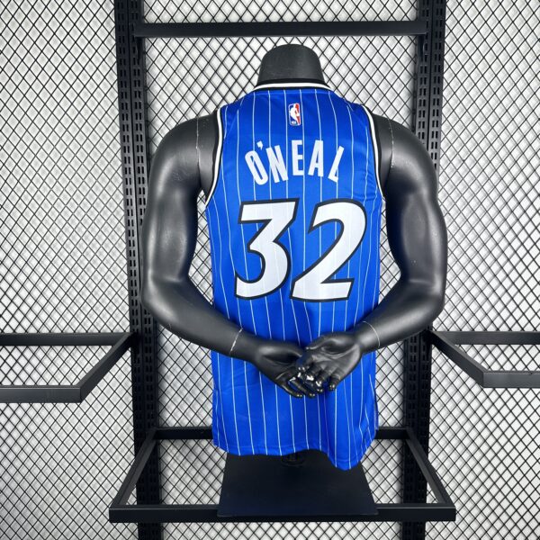 Camiseta Regata Basquete NBA Orlando Magic Shaquille O'Neal 32 Icon Edition 2025/26 Nike - Imagem 9